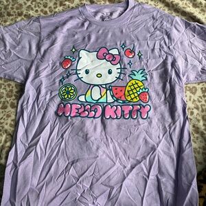 Sanrio Purple Hello Kitty Short Sleeve Tee